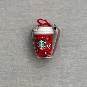 Starbucks Red Holiday Cup Ornament